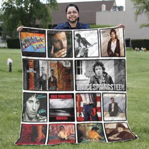 Bruce Springsteen Quilt Blanket  Quilt